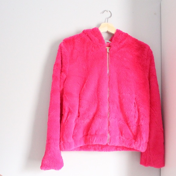 | new | fur hooded jacket - Picture 6 of 7